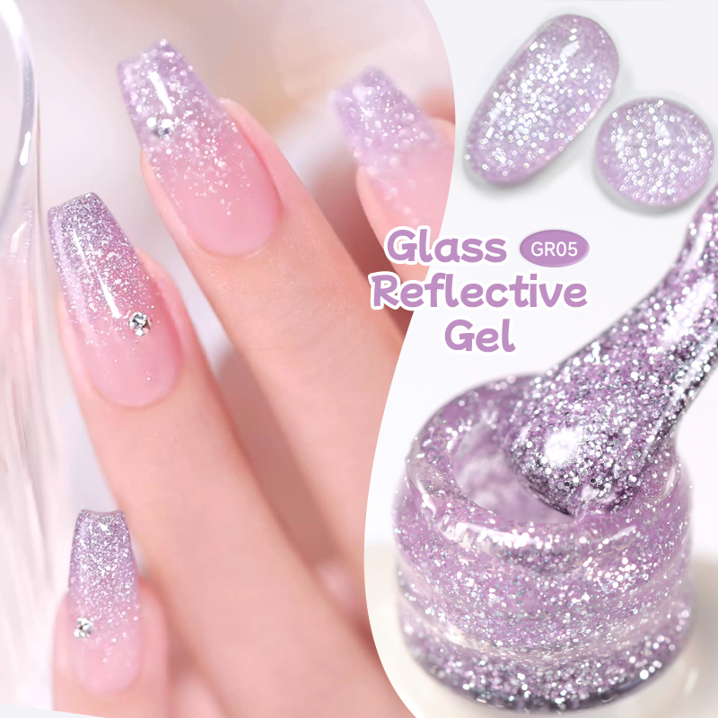 UR SUGAR 15ml グリッターパープルネイルジェルポ - Resin Art Purple のレビューと価格