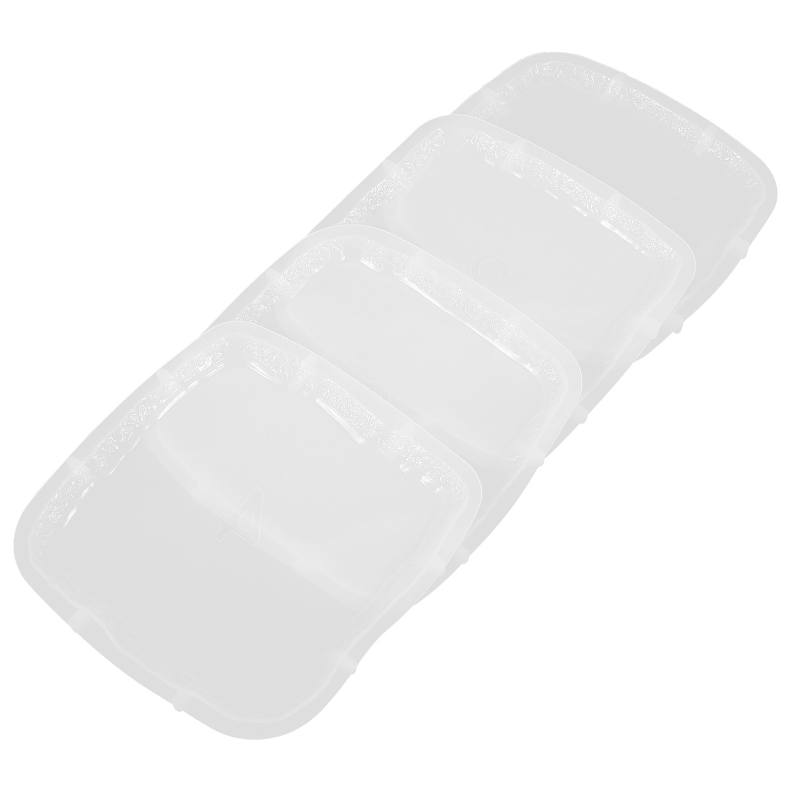 シリコン製コースター型4個組。大判の正方形で、レジン（樹脂） - Coaster Mold Square のレビューと価格