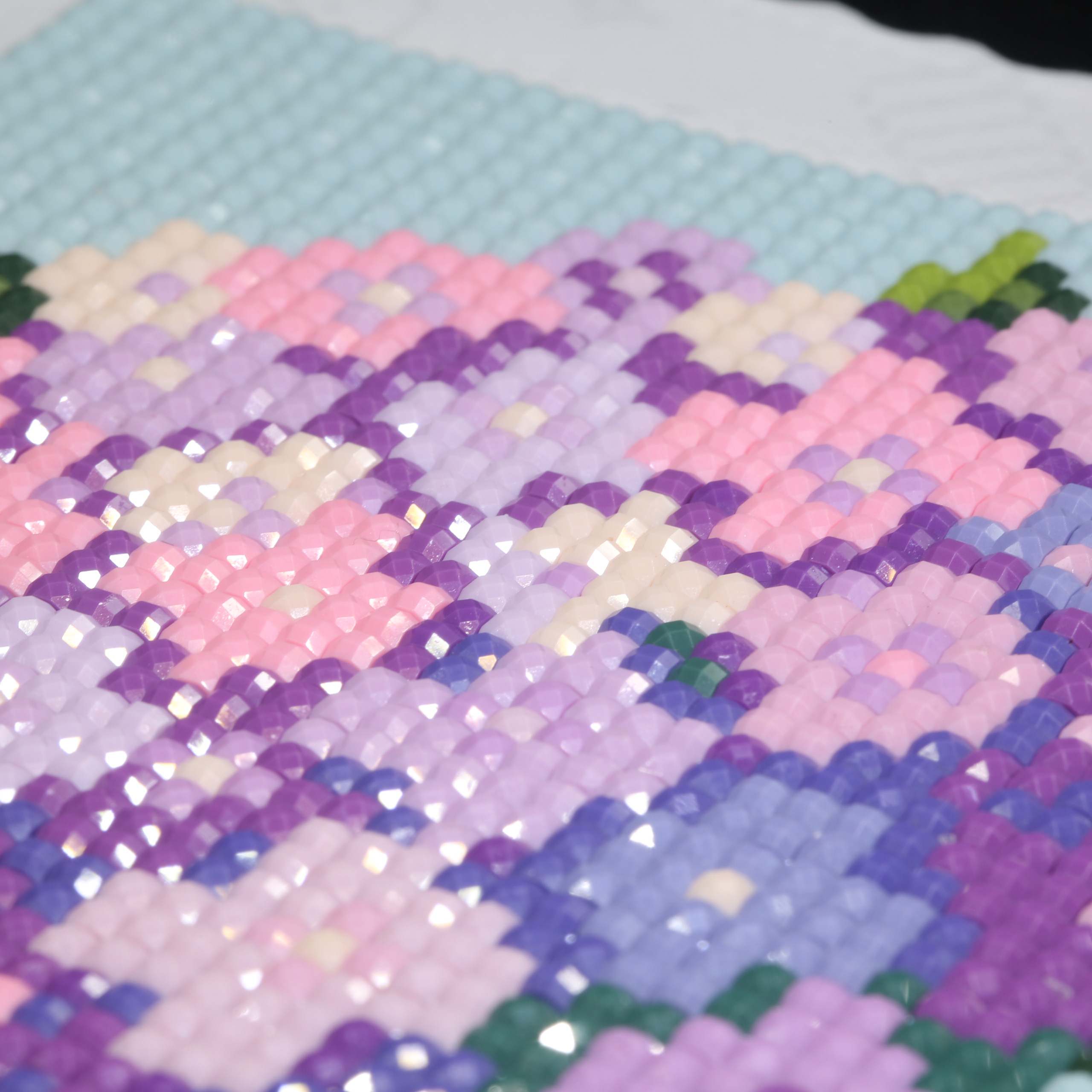 ミニジェム ®   紫アジサイ 5D ダイヤモンドペインティ - Resin Art Kit For Beginners のレビューと価格