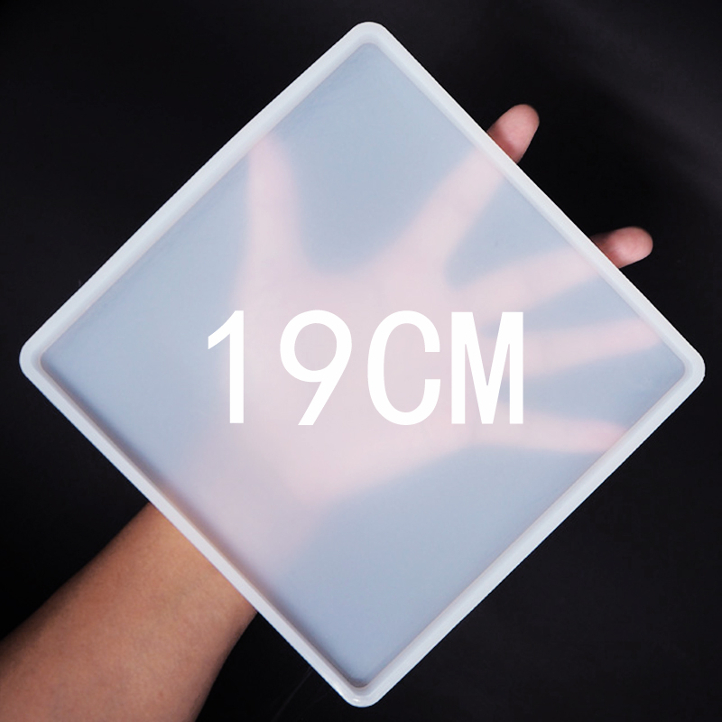ビッグスクエアコースターシリコンモールド大型流体 Artst - Coaster Mold Square のレビューと価格
