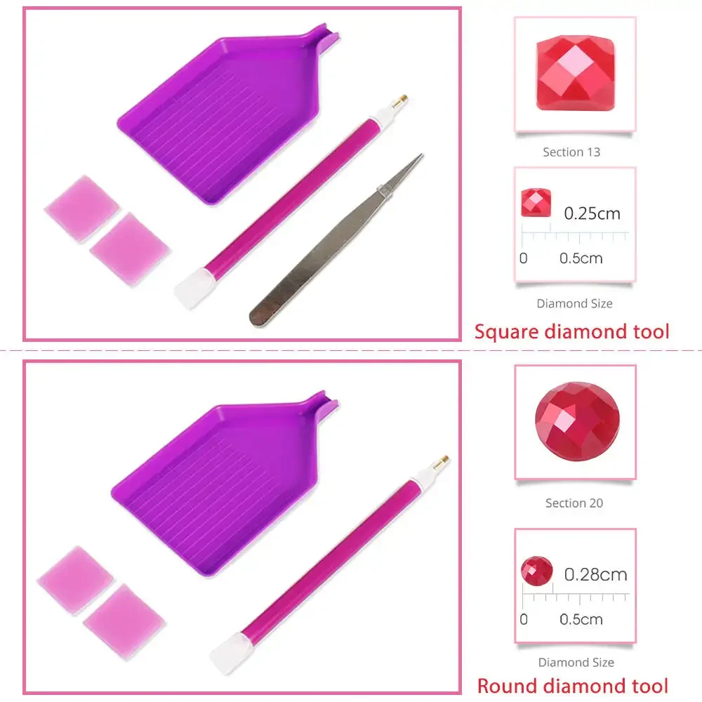 Momoart DIY ダイヤモンドモザイク馬クロスステッチ - Resin Art Kit For Beginners のレビューと価格