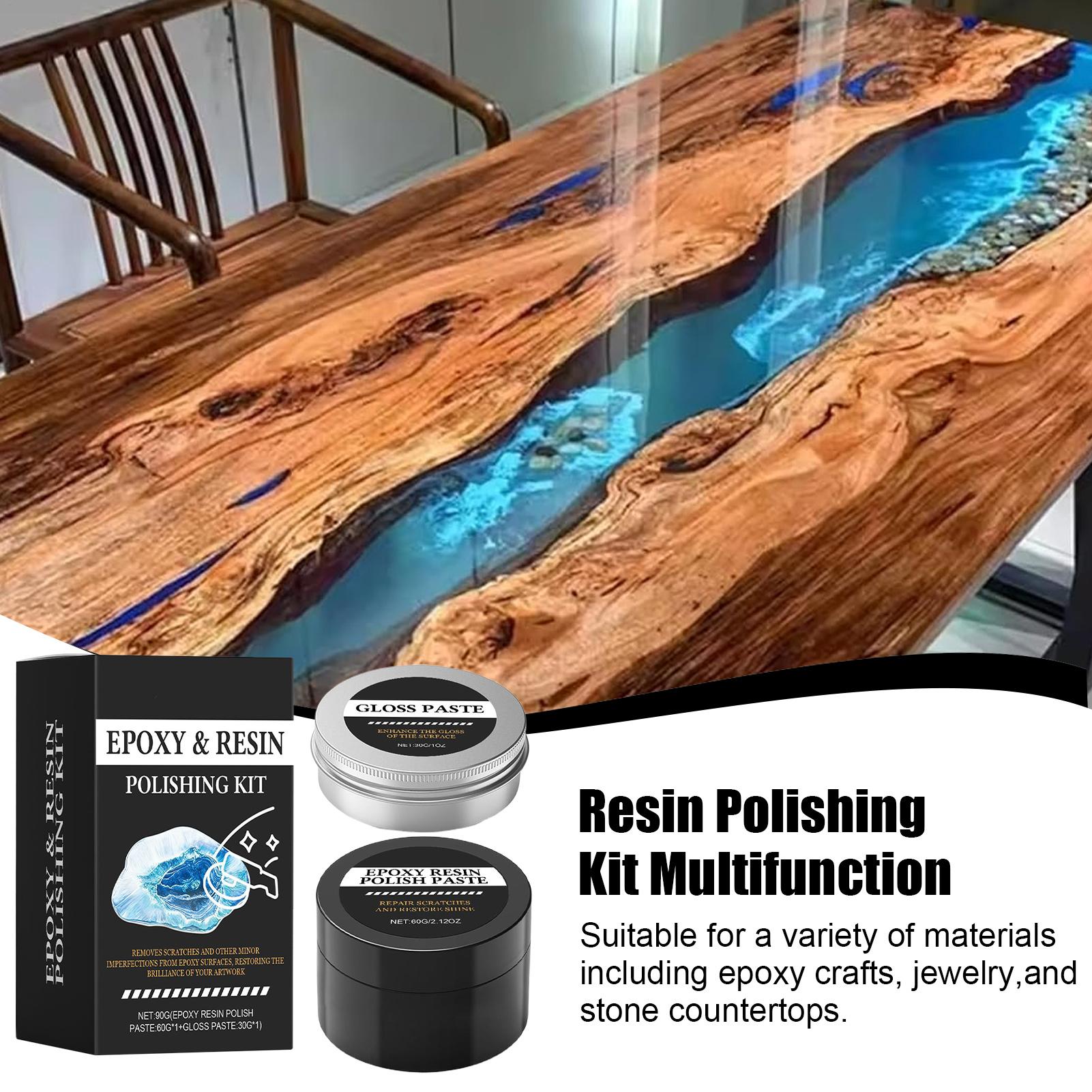エポキシ樹脂研磨キット - 光沢を回復するクリーミーな傷除去 - Resin Art Kit For Beginners のレビューと価格