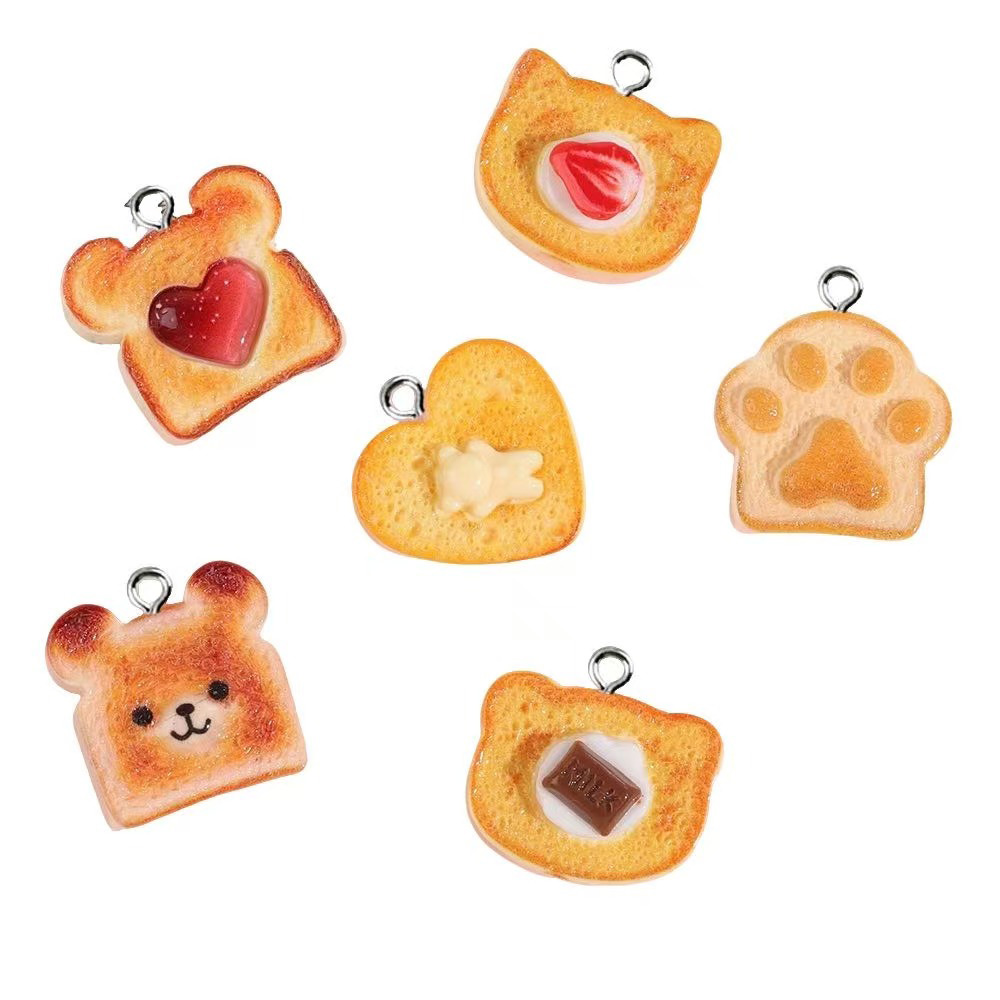 10個入り ハートベアキャットアニマルシェイプ トーストブレ - Resin Art Materials Wholesale のレビューと価格