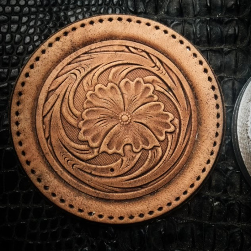 3D アルミニウム合金アラベスクレザーエンボススタンプ To - Coaster Mold Square のレビューと価格