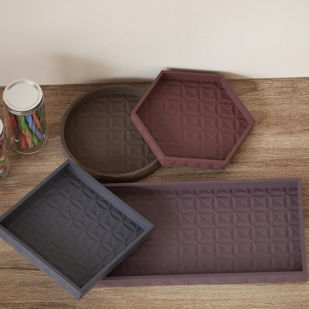 収納トレイシリコンモールドDIY丸型正方形長方形コースターコ - Coaster Mold Square のレビューと価格